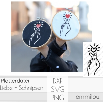 Plotterdatei LIEBE - Schnipsen